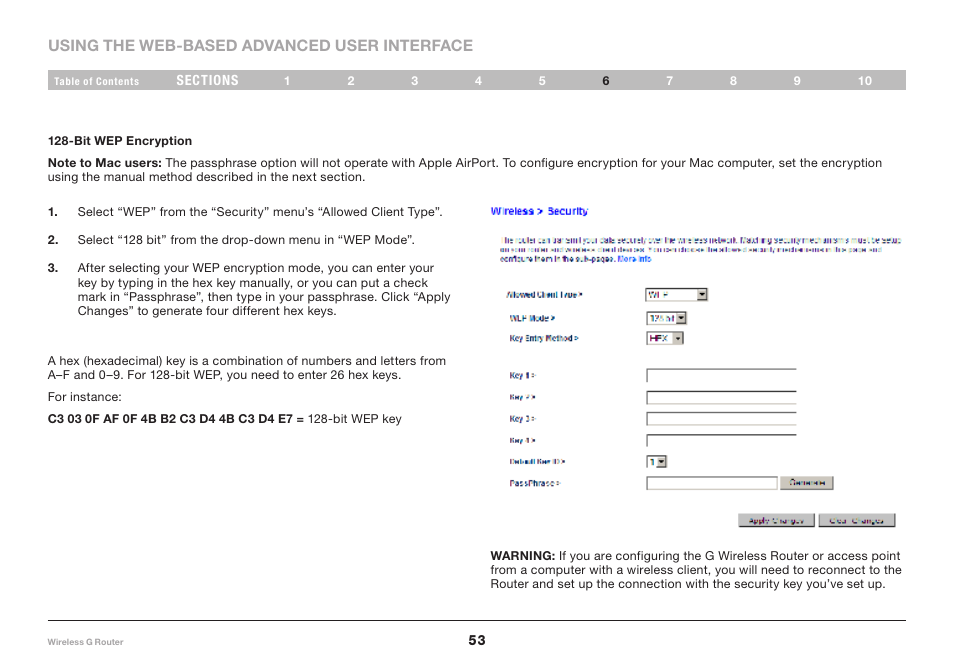 Belkin Wireless Router F5D7234-4-H User Manual | Page 55 / 106