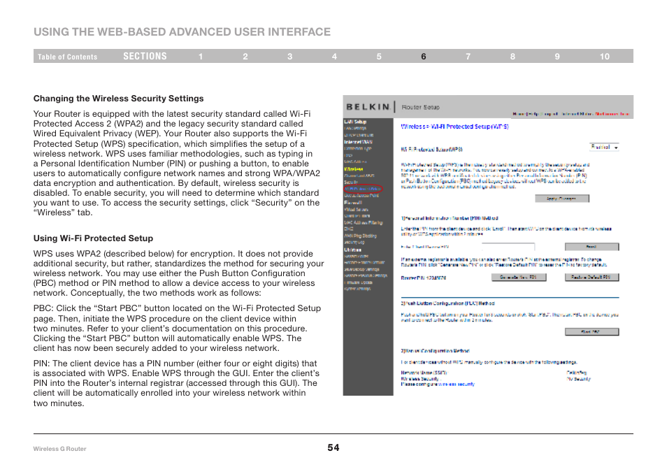 Belkin Wireless Router F5D7234-4-H User Manual | Page 56 / 106