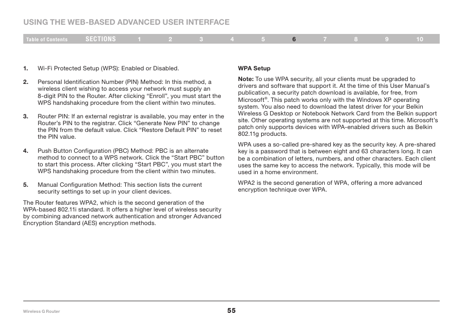 Belkin Wireless Router F5D7234-4-H User Manual | Page 57 / 106