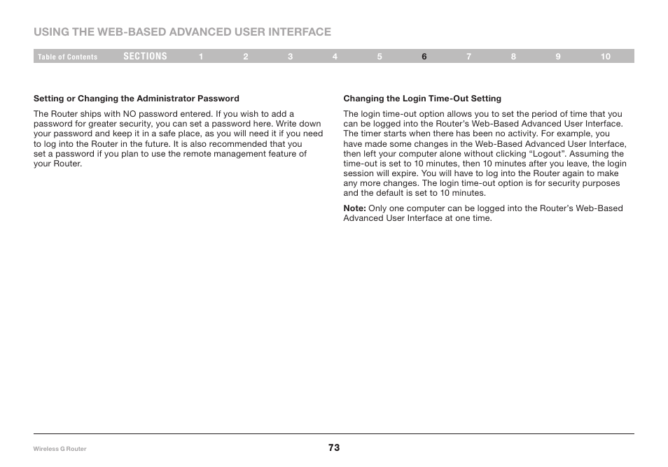 Belkin Wireless Router F5D7234-4-H User Manual | Page 75 / 106