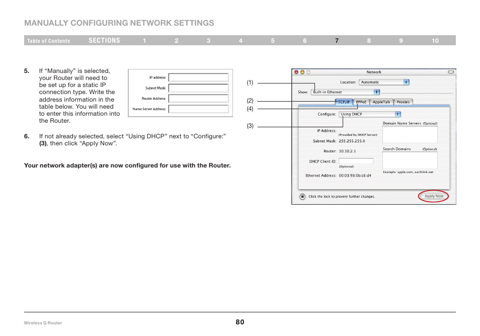 Belkin Wireless Router F5D7234-4-H User Manual | Page 82 / 106