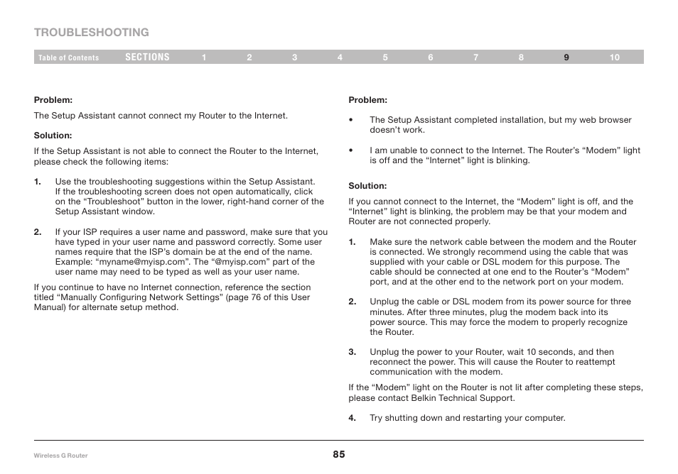 Belkin Wireless Router F5D7234-4-H User Manual | Page 87 / 106