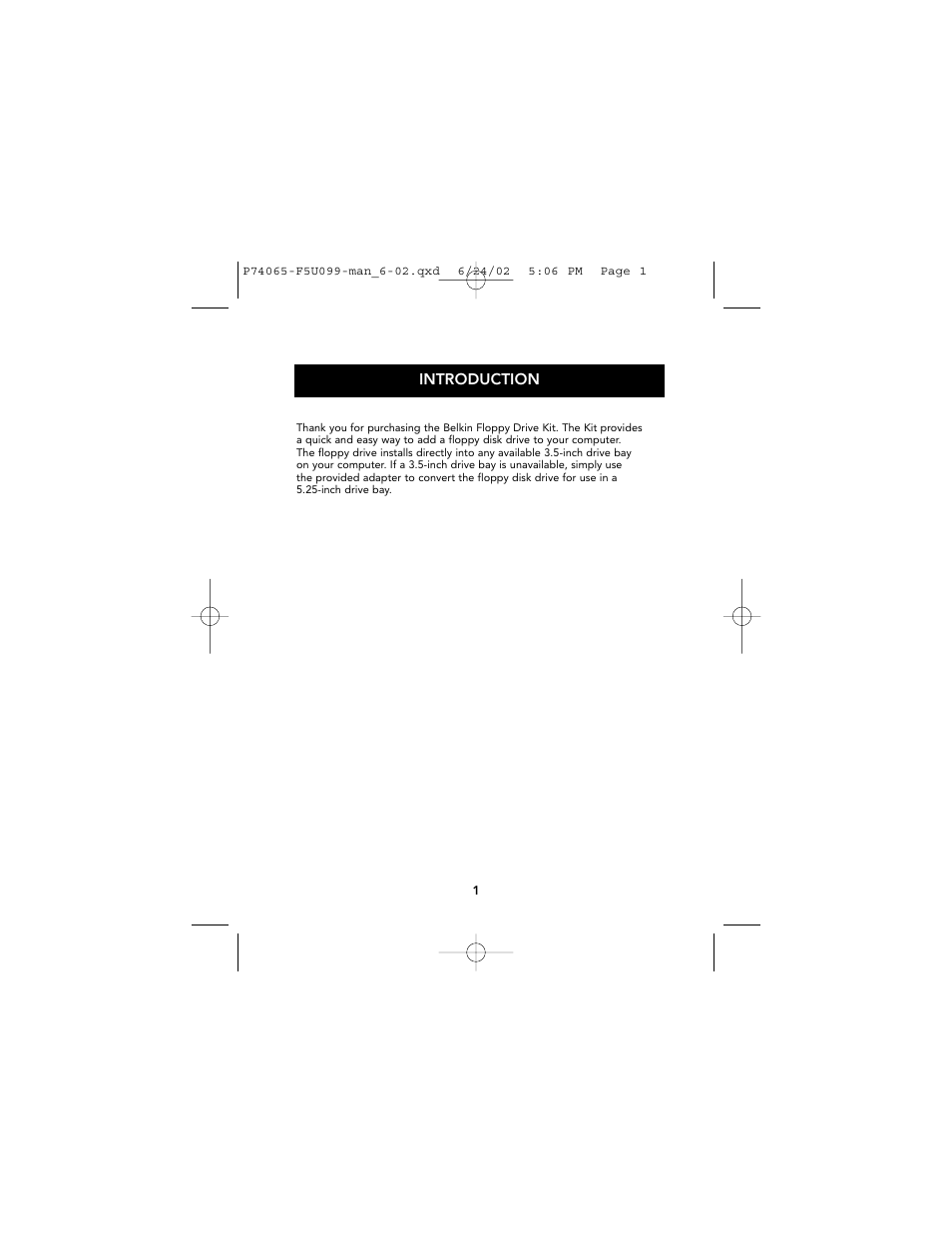 Belkin F5U099 User Manual | Page 5 / 13