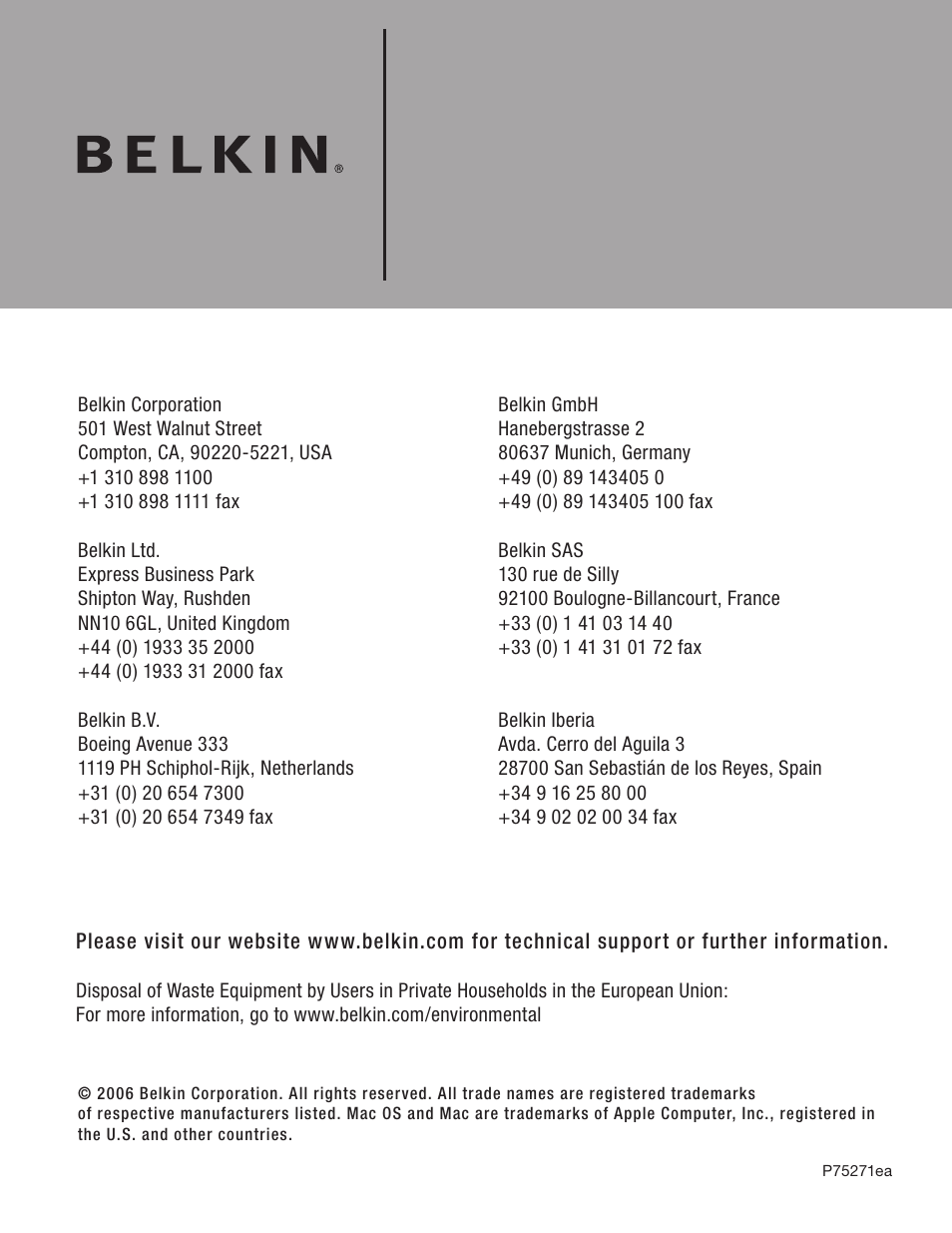 Belkin F5U217 User Manual | Page 14 / 64