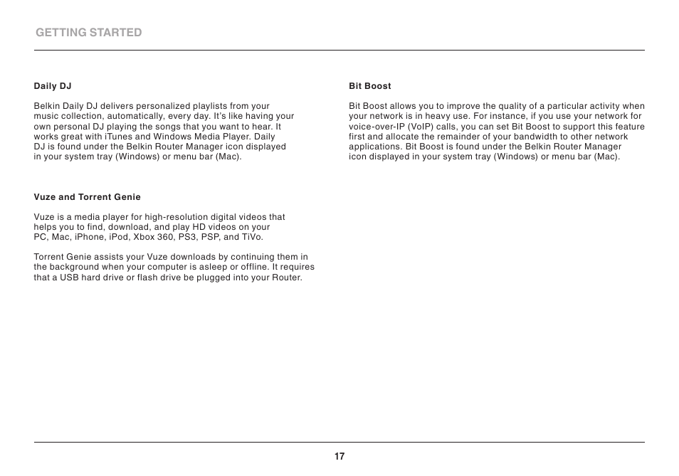 Belkin PLAY MAX 8820ED00378_F7D4301_V1 User Manual | Page 17 / 40