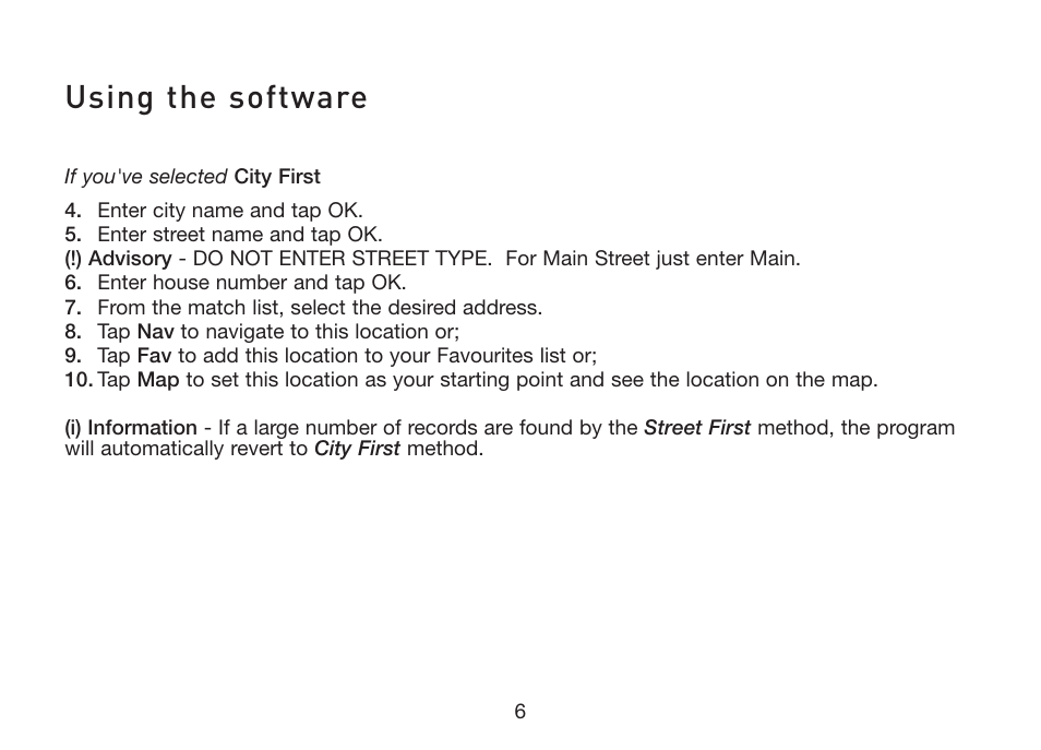 Using the software | Belkin F8T051 User Manual | Page 8 / 26