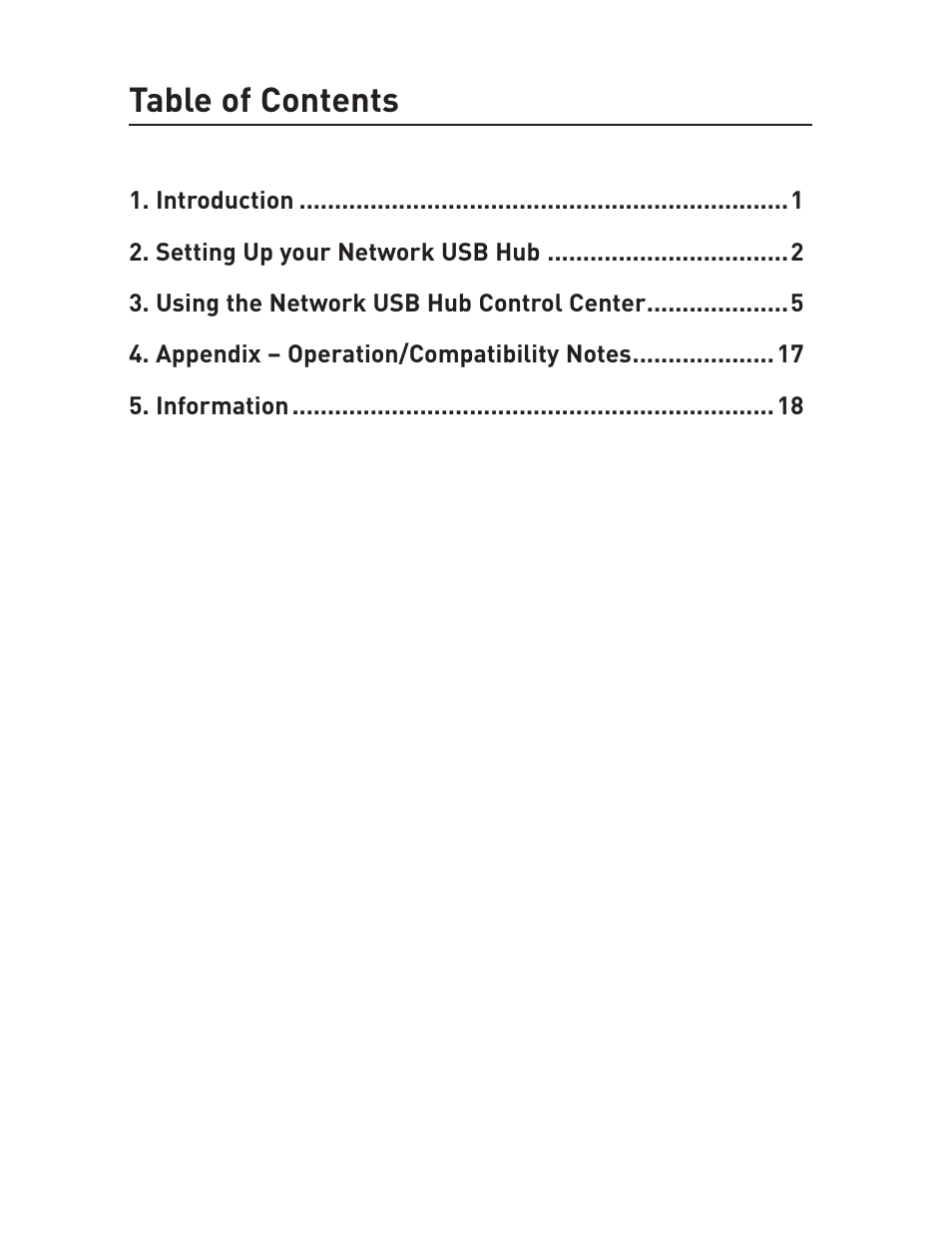 Belkin Network USB Hub P75465-A User Manual | Page 3 / 23