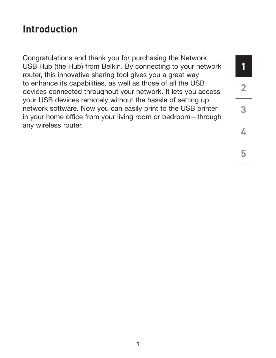 Belkin Network USB Hub P75465-A User Manual | Page 4 / 23