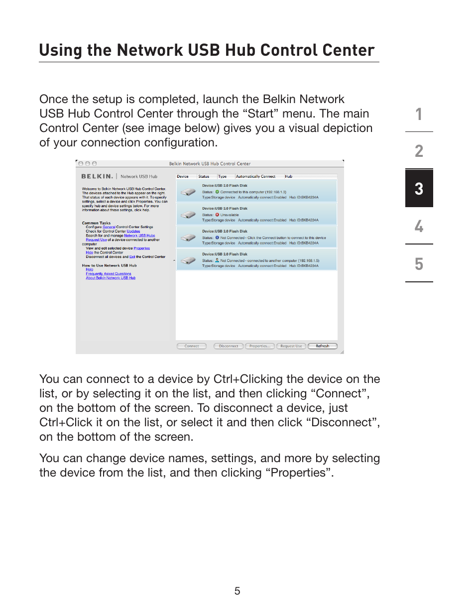 Belkin Network USB Hub P75465-A User Manual | Page 8 / 23