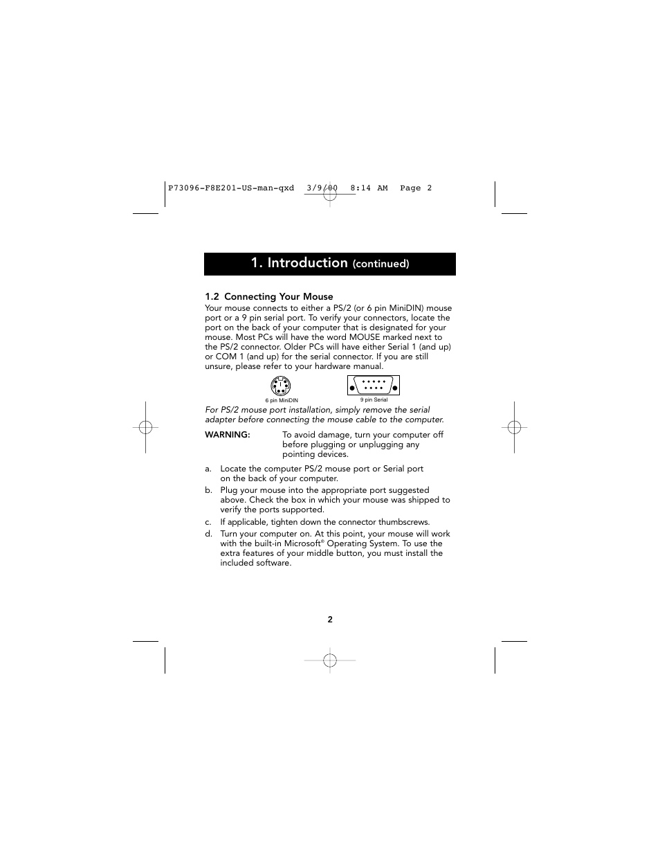 Introduction | Belkin Classic P73096 User Manual | Page 4 / 16