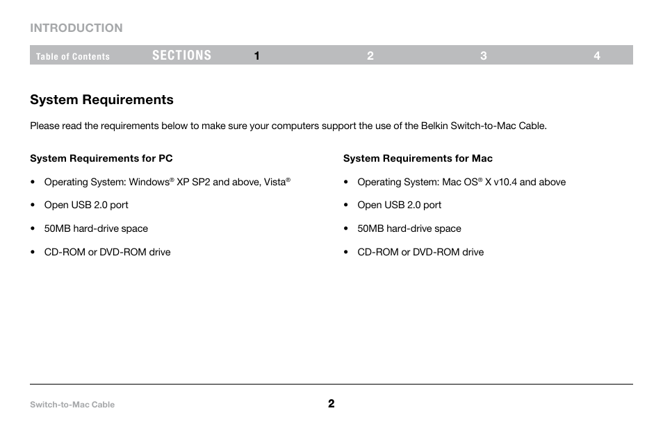 Belkin PM00760-A F4U001 User Manual | Page 4 / 19