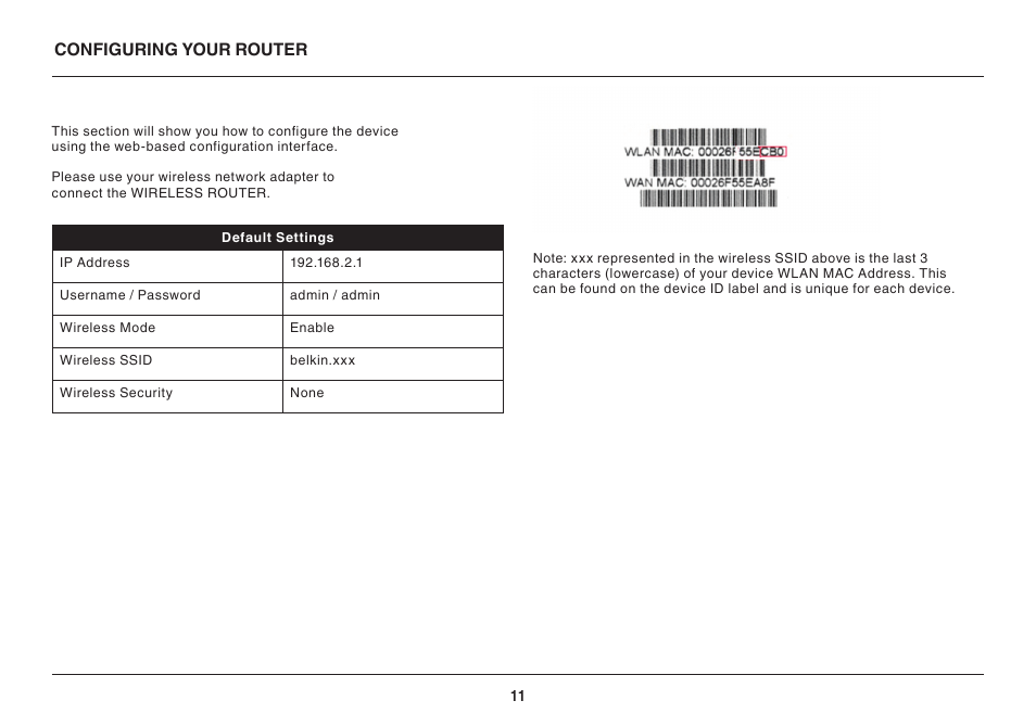 Belkin High Performance Wireless VPN Router N300 User Manual | Page 14 / 136