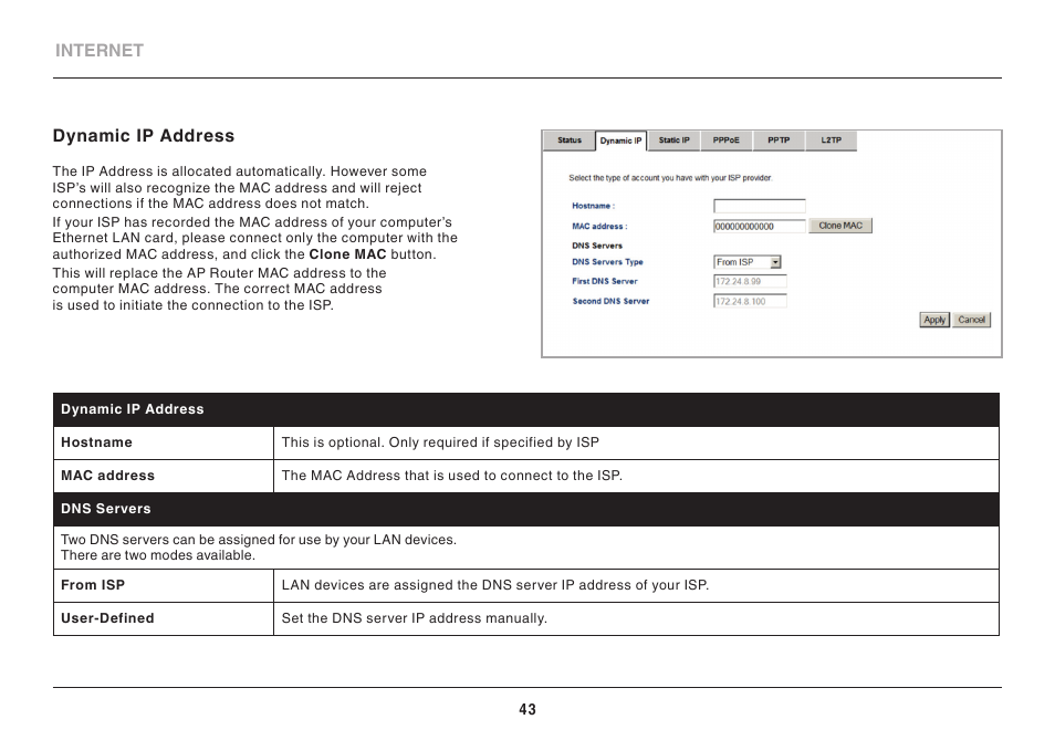 Belkin High Performance Wireless VPN Router N300 User Manual | Page 46 / 136