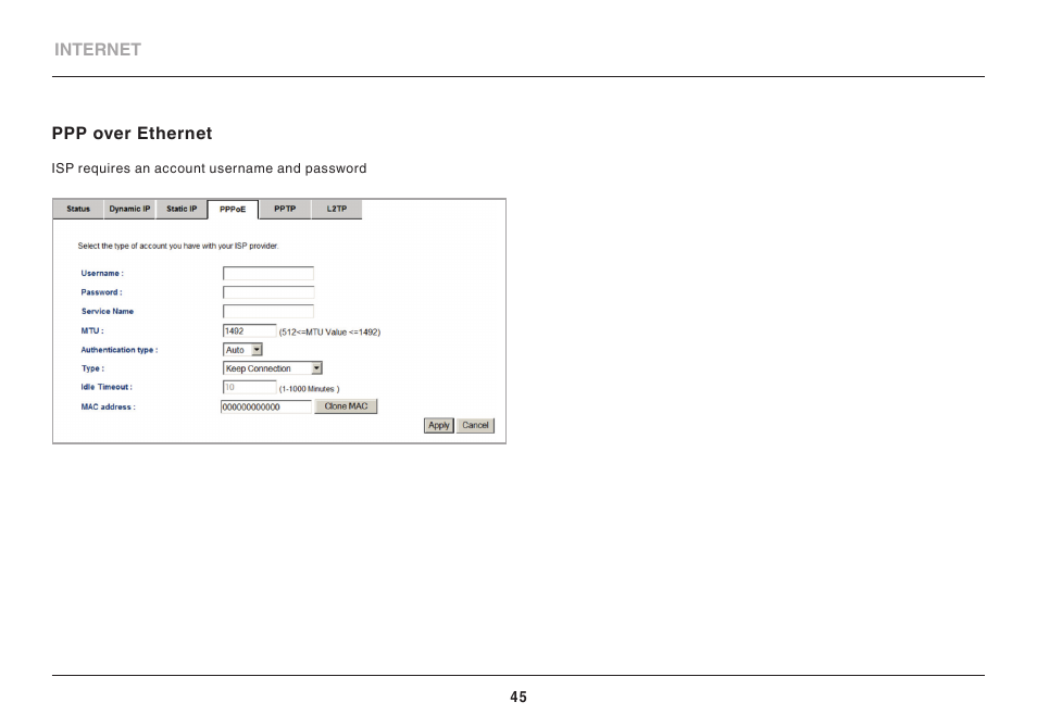 Belkin High Performance Wireless VPN Router N300 User Manual | Page 48 / 136