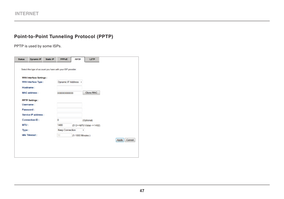 Belkin High Performance Wireless VPN Router N300 User Manual | Page 50 / 136