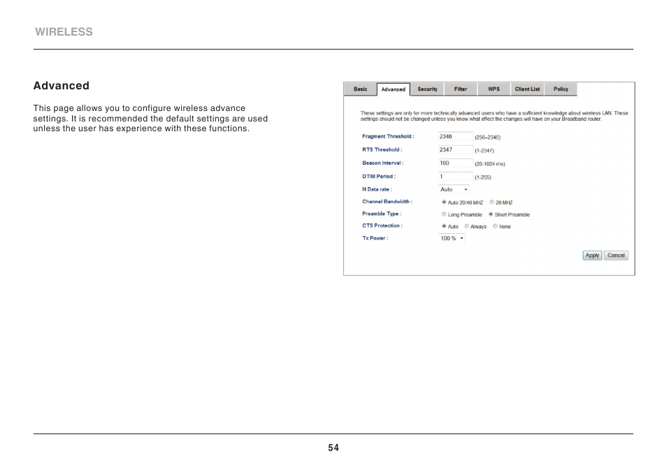 Belkin High Performance Wireless VPN Router N300 User Manual | Page 57 / 136