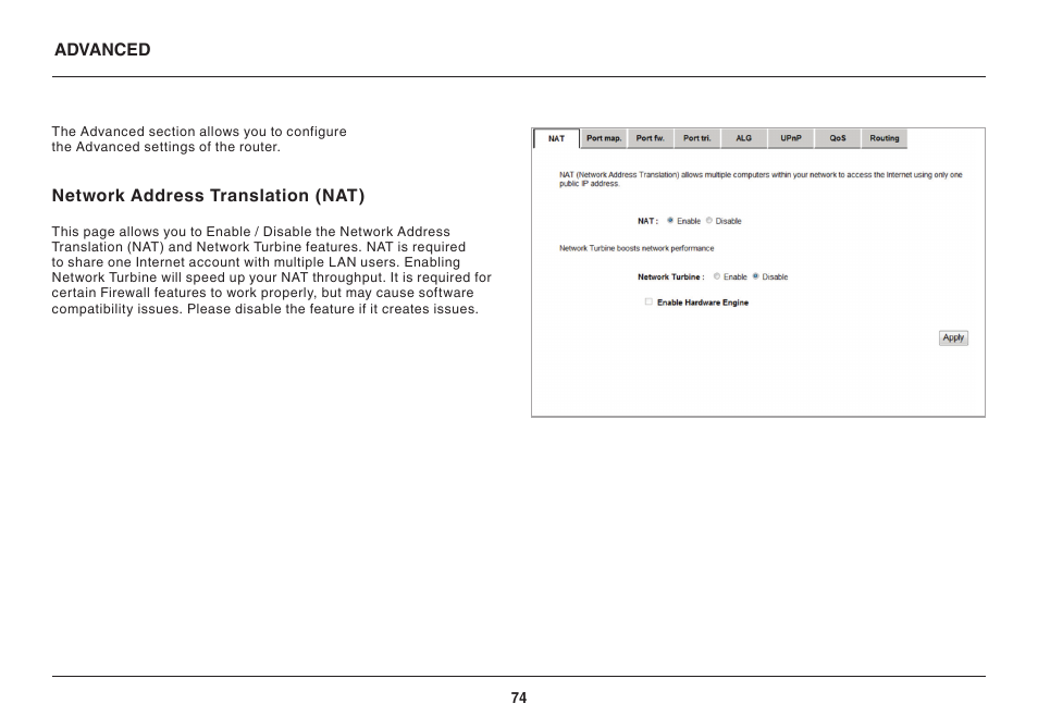 Belkin High Performance Wireless VPN Router N300 User Manual | Page 77 / 136