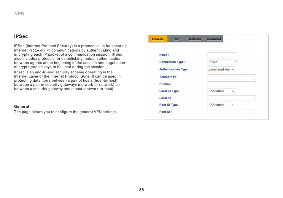 Belkin High Performance Wireless VPN Router N300 User Manual | Page 91 / 136
