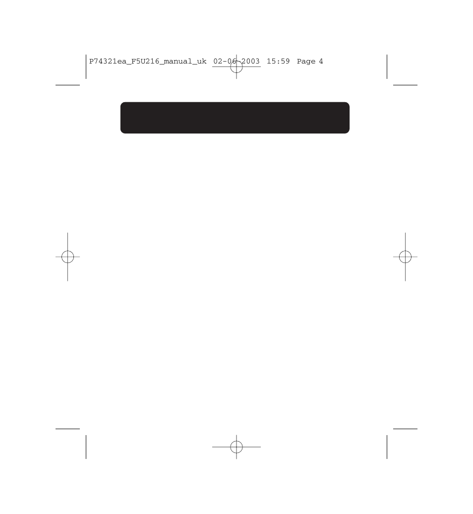 Belkin DockStation F5U216 User Manual | Page 4 / 22