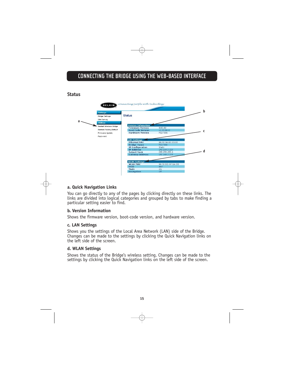 Belkin 802.11g User Manual | Page 18 / 31