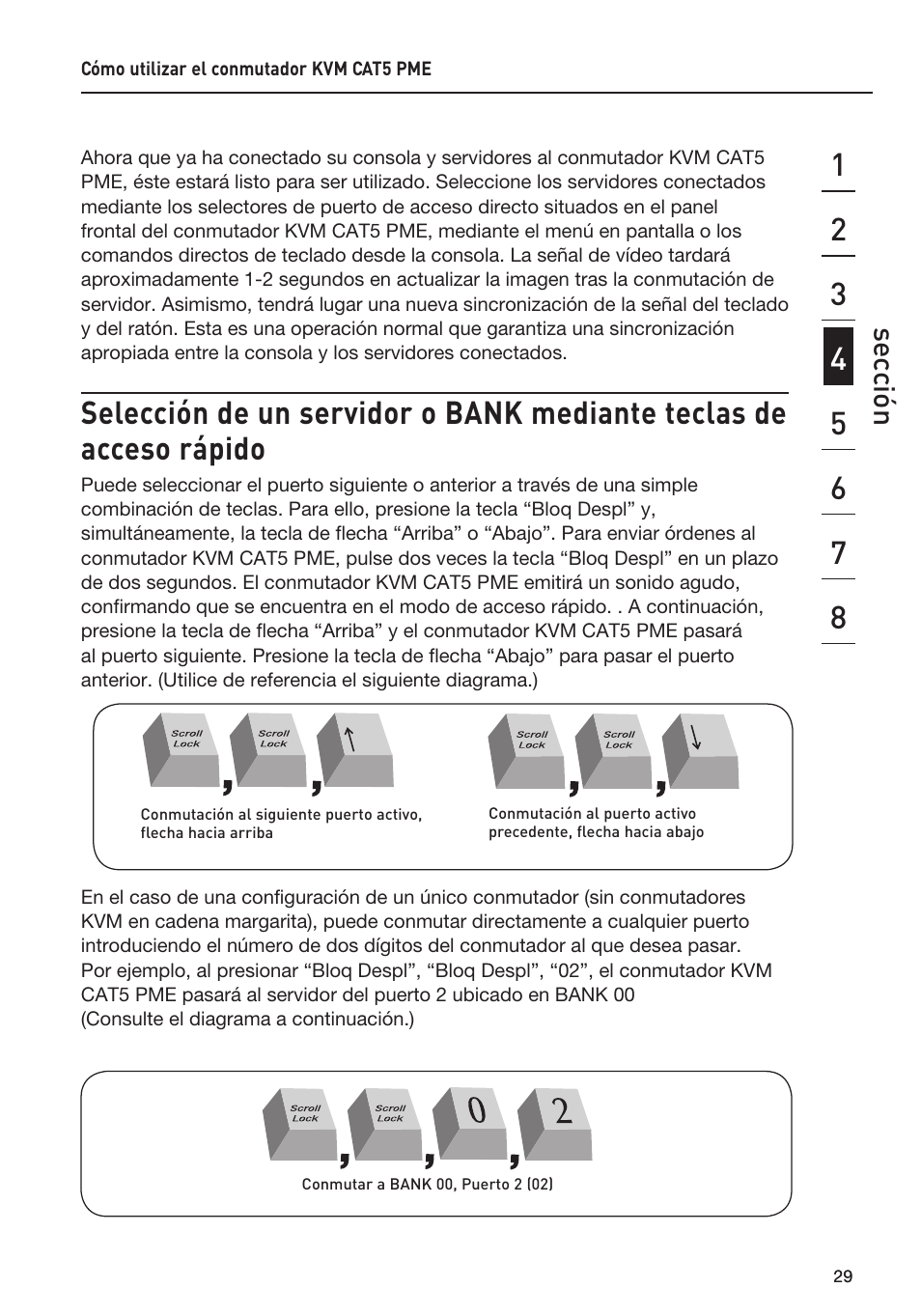 Sec ción | Belkin F1DP108AEA User Manual | Page 236 / 306