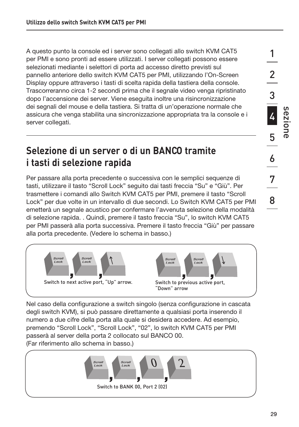 Sezione | Belkin F1DP108AEA User Manual | Page 287 / 306