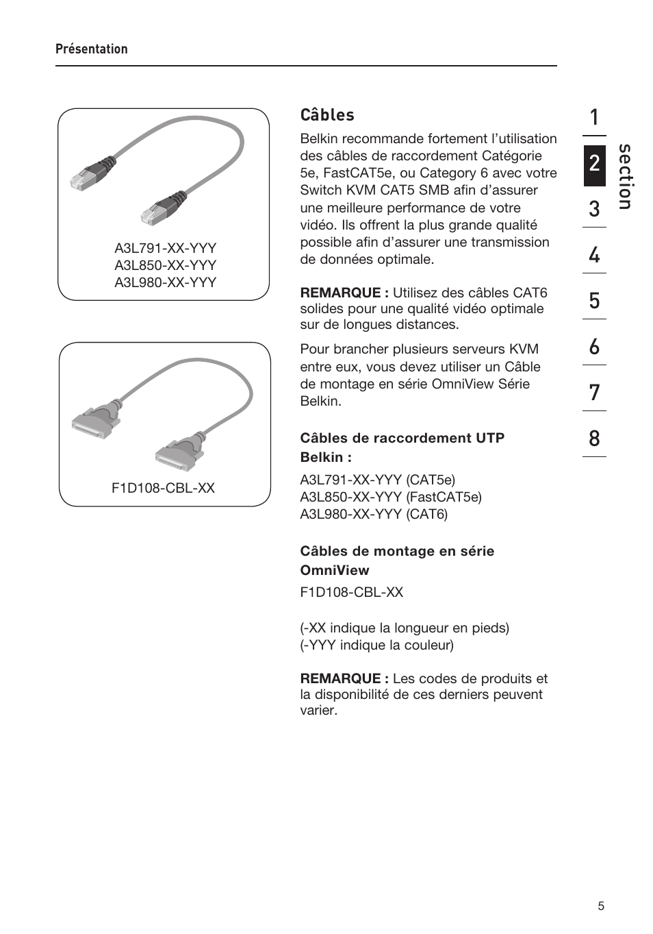 Belkin F1DP108AEA User Manual | Page 59 / 306