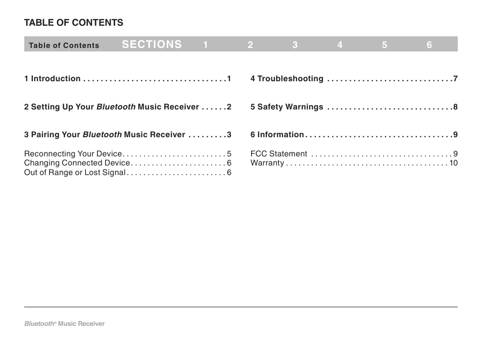 Belkin Bluetooth Music Receiver F8Z492 8820tt00264 User Manual | Page 2 / 14