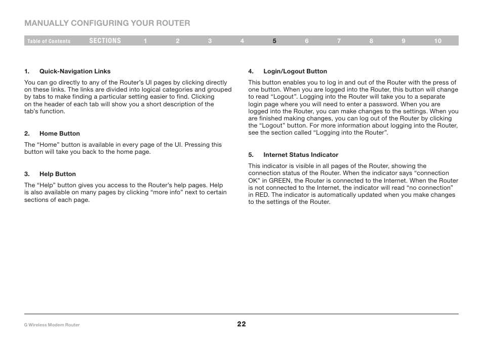 Belkin G Wireless Modem Router PM01218ea F5D7634-4 User Manual | Page 24 / 93