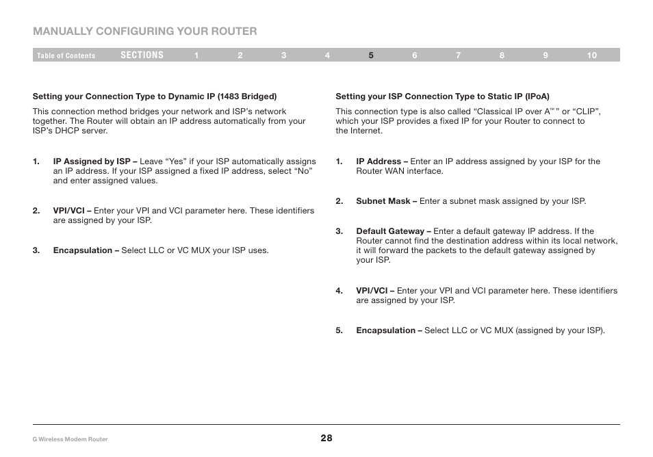 Belkin G Wireless Modem Router PM01218ea F5D7634-4 User Manual | Page 30 / 93