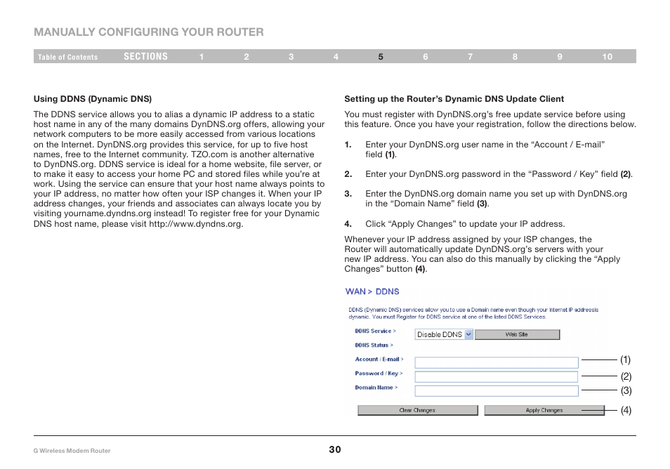 Belkin G Wireless Modem Router PM01218ea F5D7634-4 User Manual | Page 32 / 93