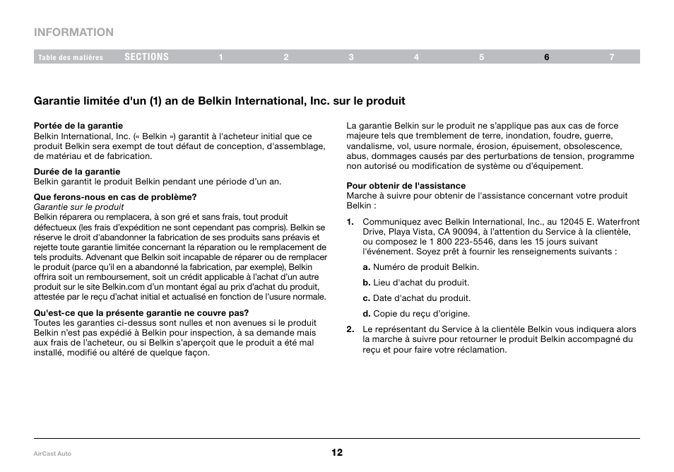 Belkin AirCast Audio 8820tt00529 F4U037 User Manual | Page 30 / 49
