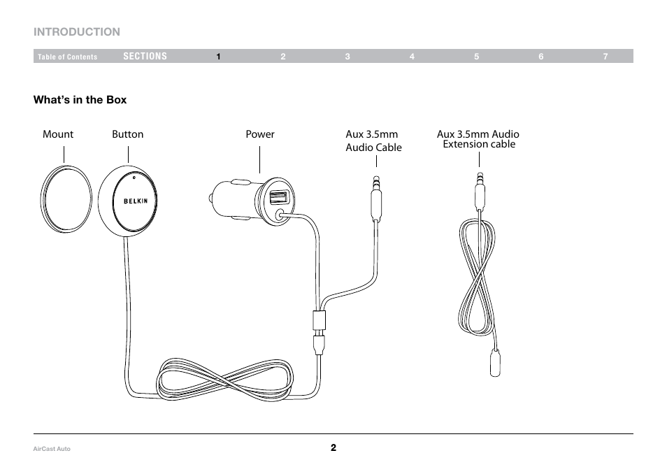 Belkin AirCast Audio 8820tt00529 F4U037 User Manual | Page 4 / 49