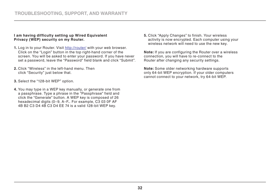 Belkin N150 User Manual | Page 34 / 41