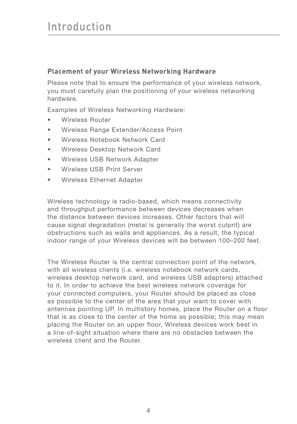 Introduction | Belkin P74393UK User Manual | Page 7 / 40