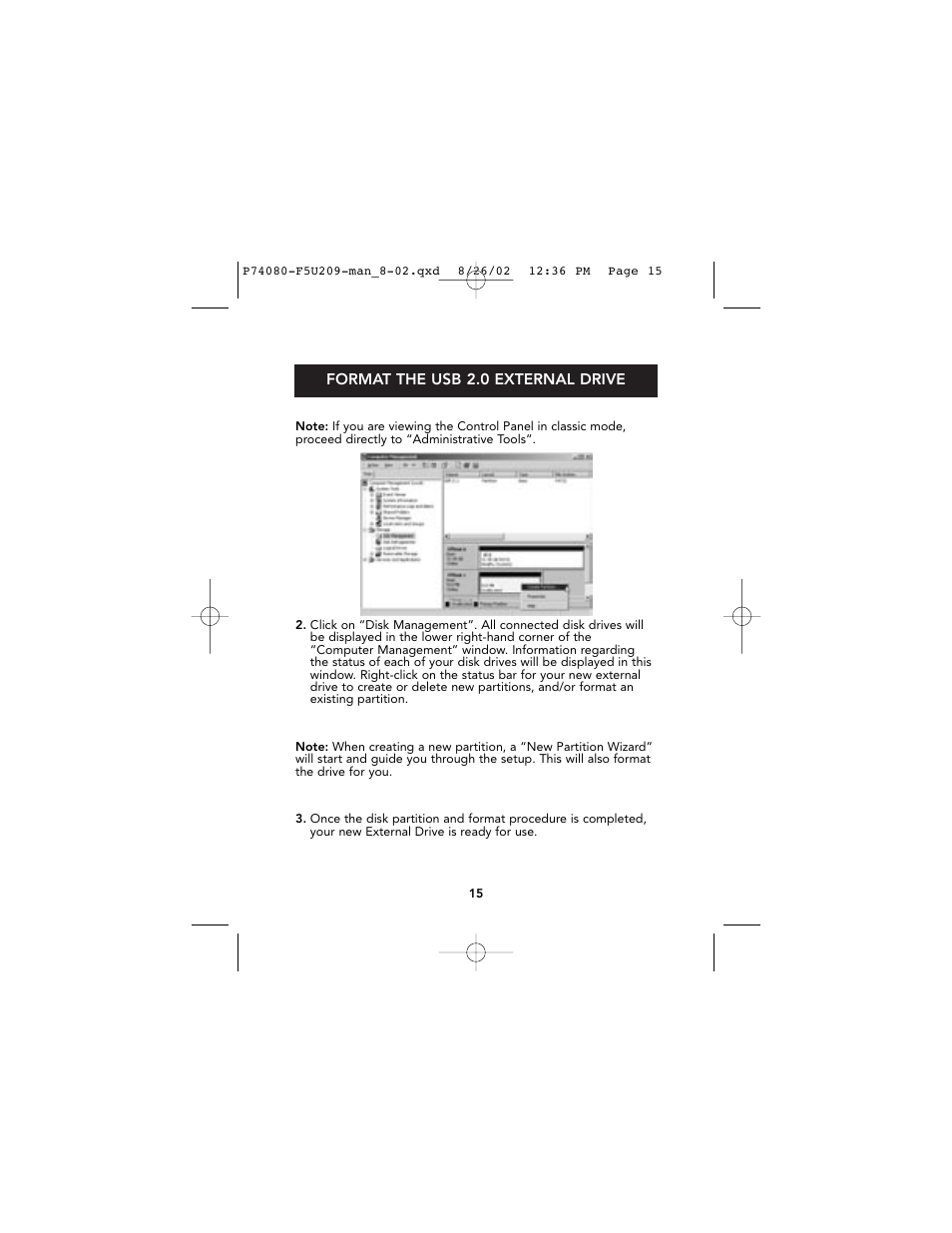 Belkin Hi-Speed USB 2.0 External Drive Enclosure F5U209 User Manual | Page 19 / 21