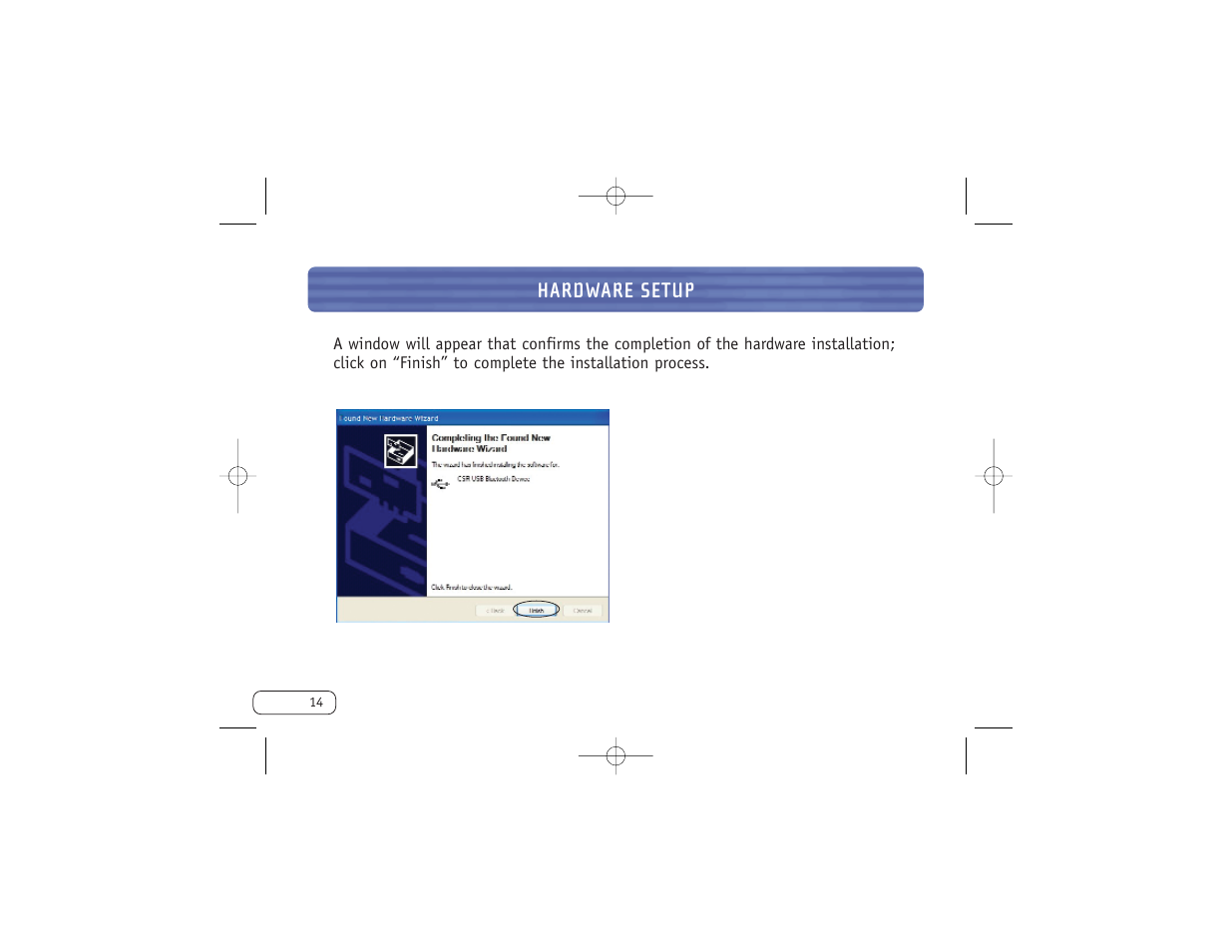 Hardware setup | Belkin F8T006-PC User Manual | Page 15 / 35