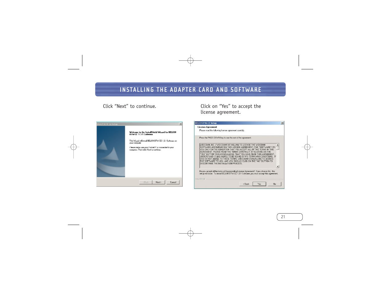 Belkin F8T006-PC User Manual | Page 22 / 35