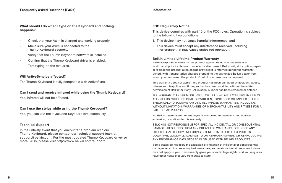 Belkin F8D0502 User Manual | Page 7 / 8