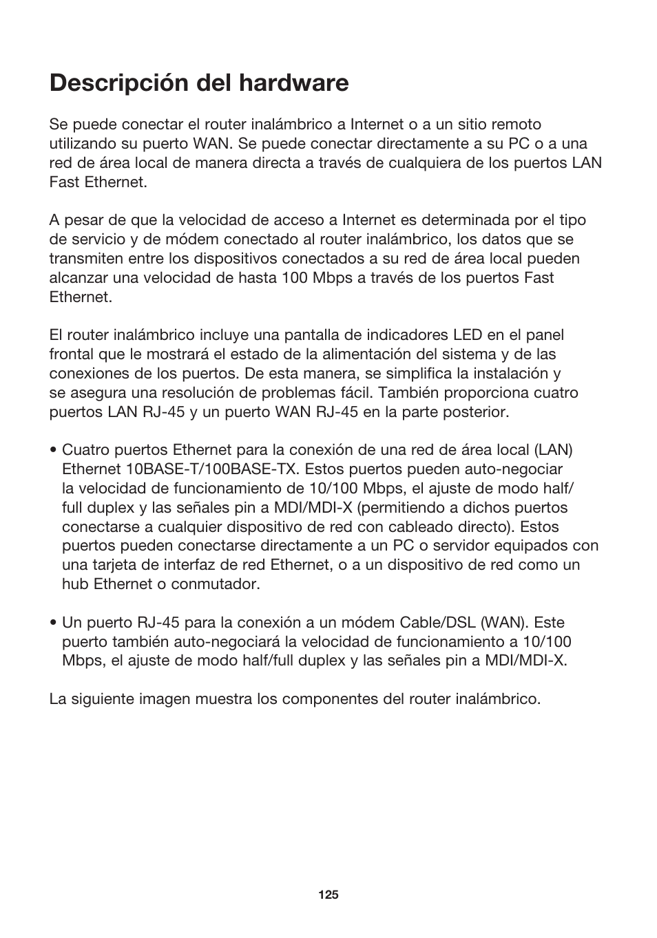 Descripción del hardware | MicraDigital P74847ea-A User Manual | Page 129 / 182