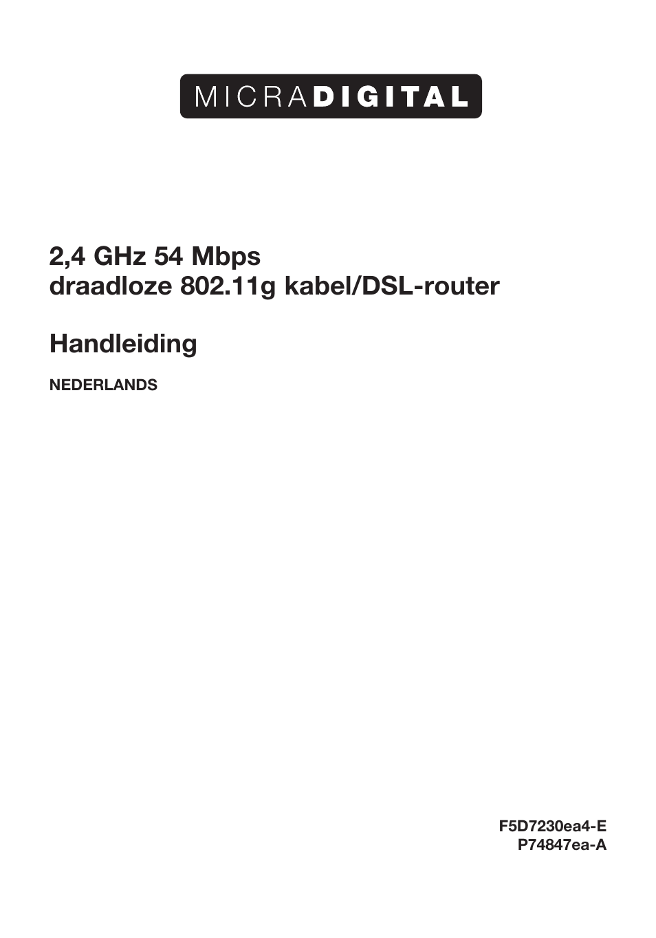 Nederlands | MicraDigital P74847ea-A User Manual | Page 93 / 182