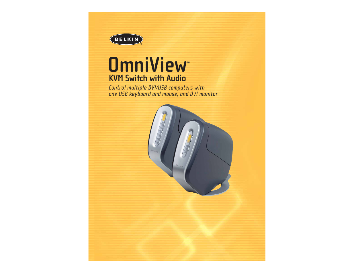 Belkin F1DD104U  EN User Manual | 31 pages