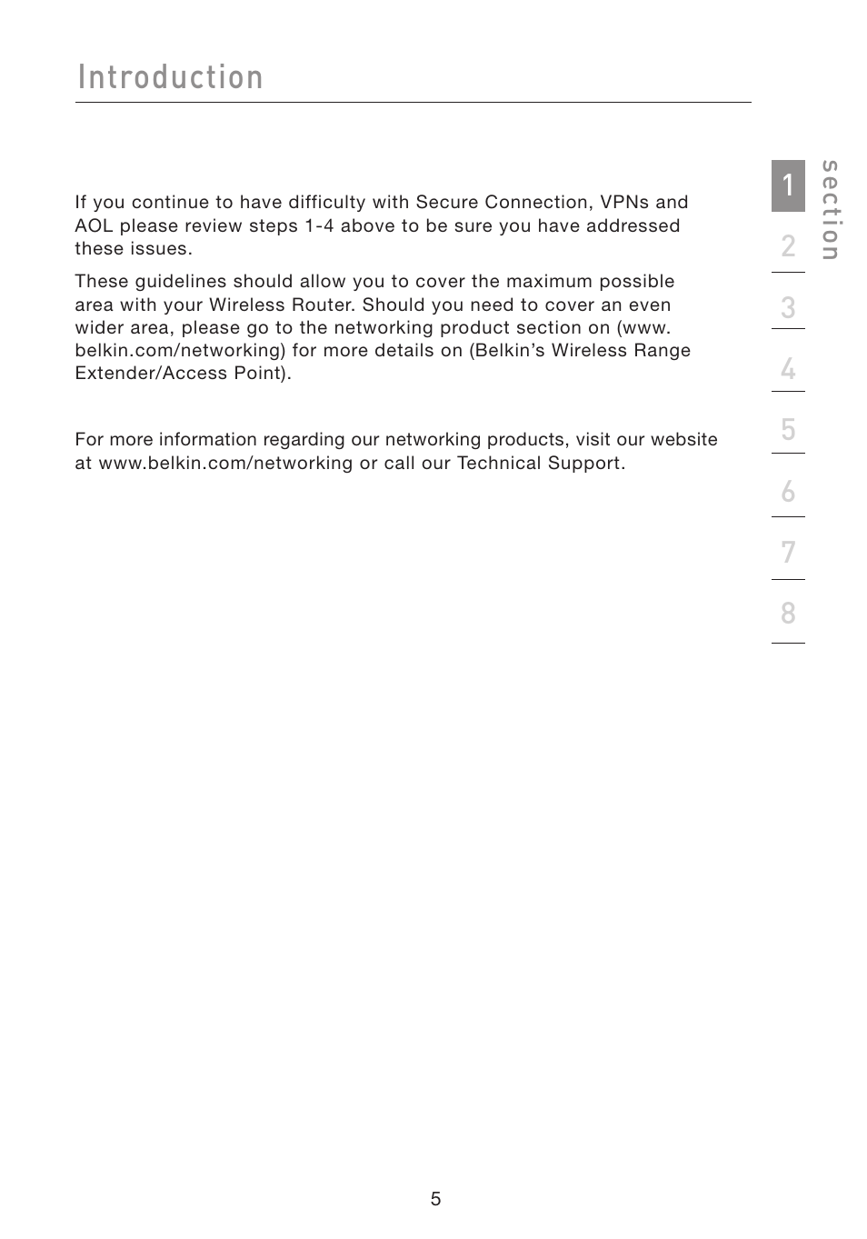 Introduction | Belkin F5D7051 User Manual | Page 8 / 42