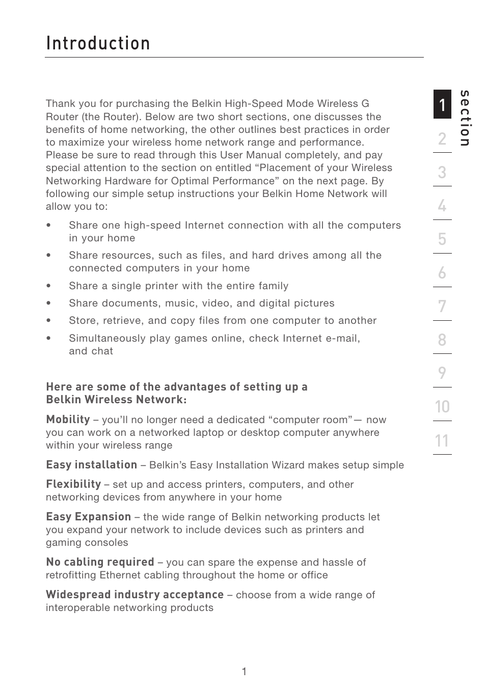 Belkin F5D7231-4 User Manual | Page 3 / 133