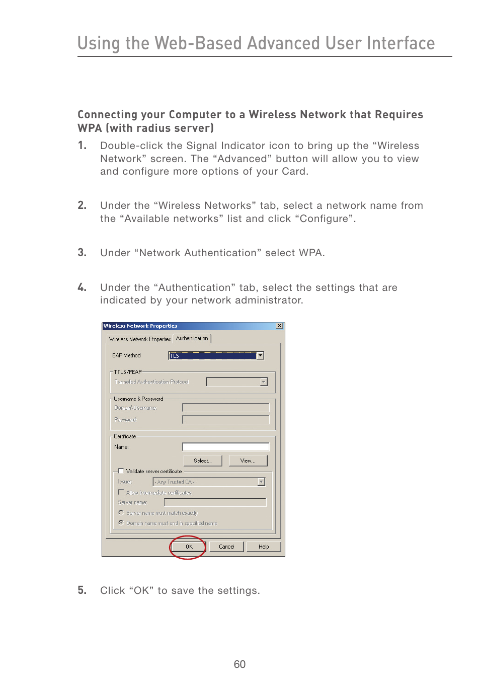 Using the web-based advanced user interface | Belkin F5D7231-4 User Manual | Page 62 / 133