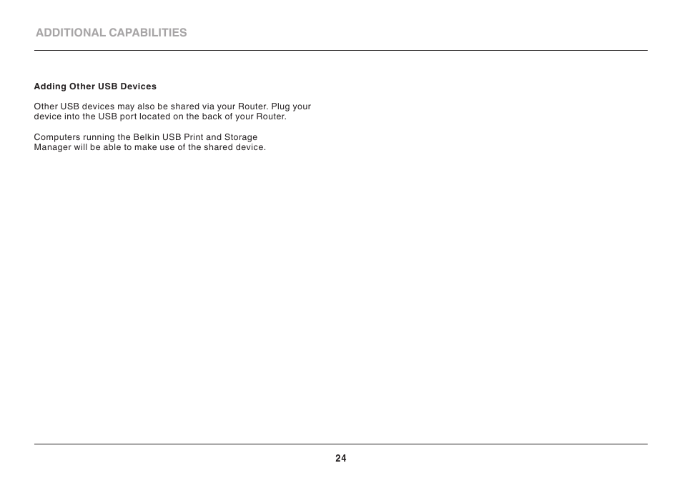 Belkin WIRELESS AC+ GIGABIT ROUTER AC900 DB User Manual | Page 26 / 59