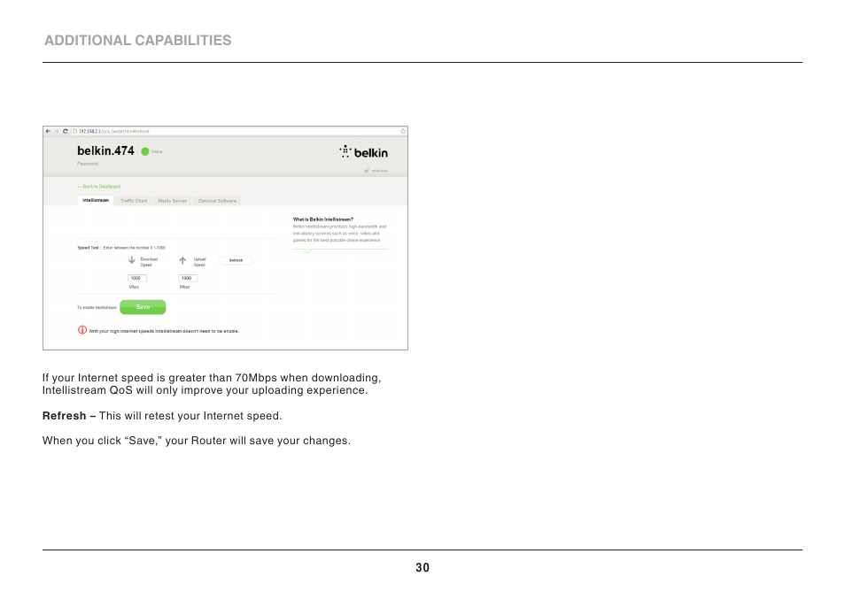 Belkin WIRELESS AC+ GIGABIT ROUTER AC900 DB User Manual | Page 32 / 59