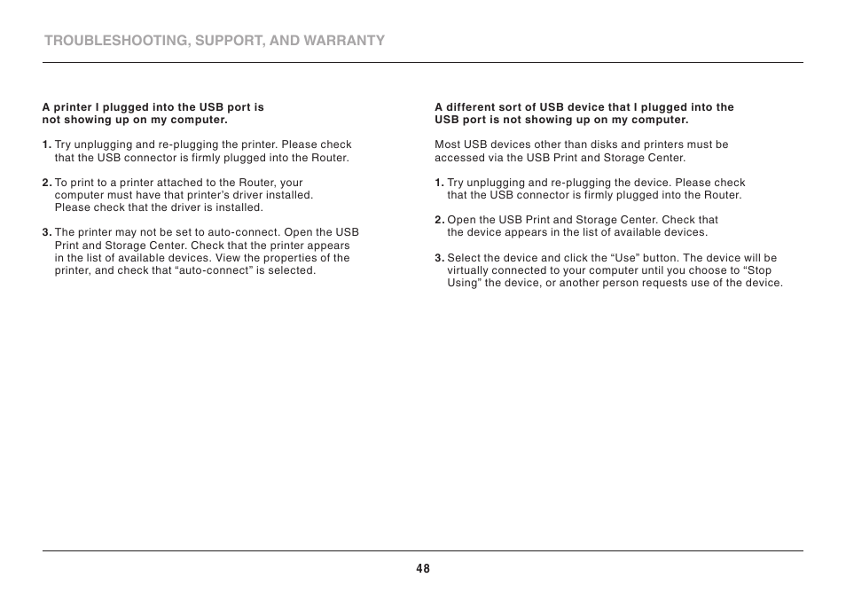 Belkin WIRELESS AC+ GIGABIT ROUTER AC900 DB User Manual | Page 50 / 59