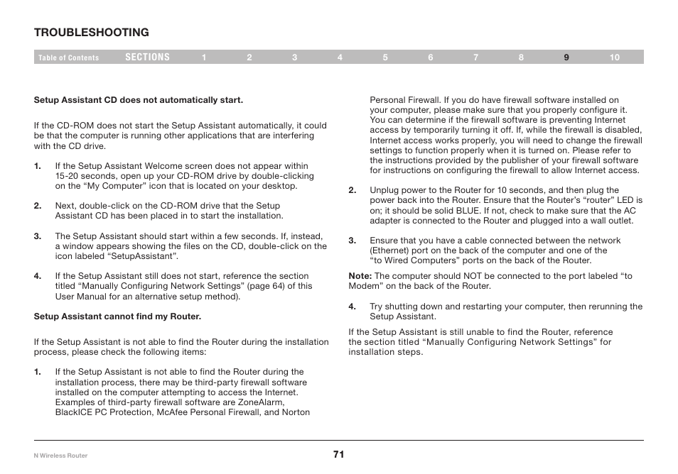 Belkin PM01122EA User Manual | Page 73 / 92