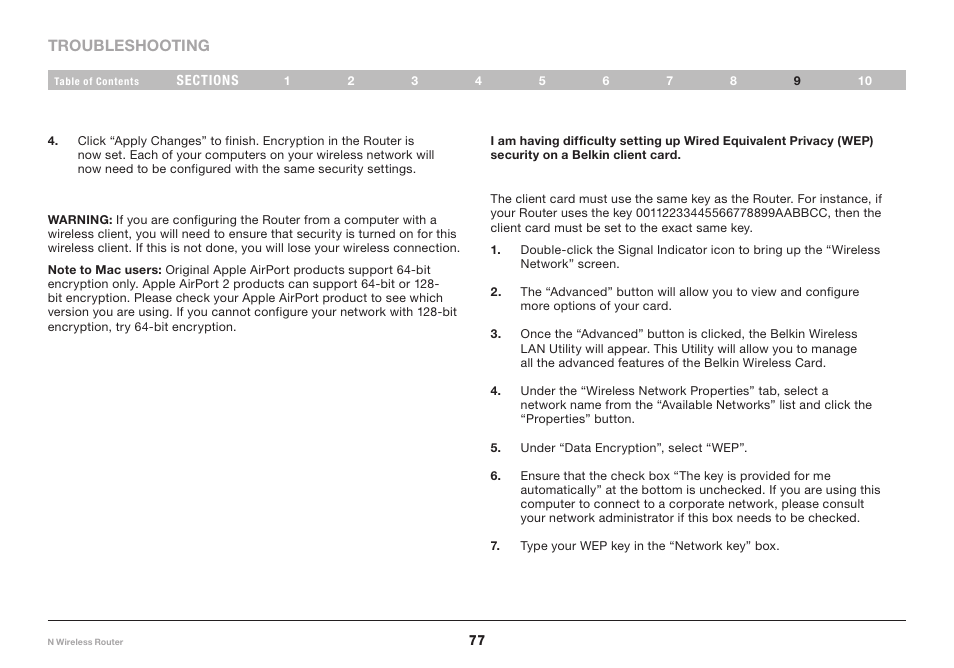 Belkin PM01122EA User Manual | Page 79 / 92